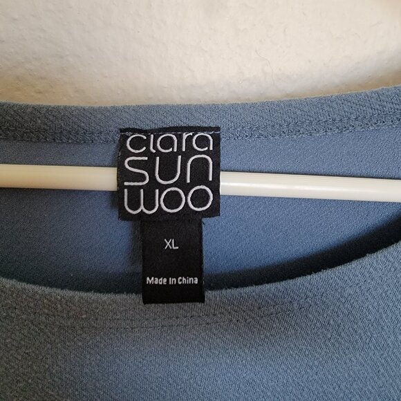 Light teal Clara Sunwoo pullover sweater - Picture 3 of 3